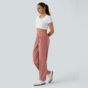 HALARA Wide Leg Corduroy Pants